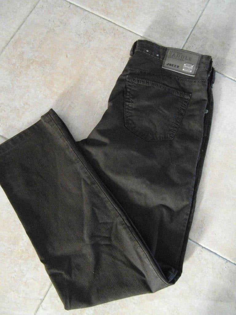 bruin herenbroek broek lang mt 36  ( L34 ) Joker, Ophalen of Verzenden, Zo goed als nieuw, Overige maten, Bruin