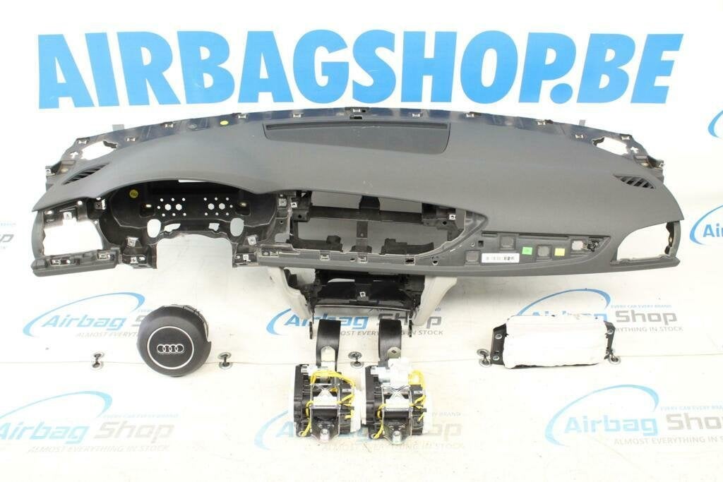 Airbag set Dashboard grijs grote gordels speaker Audi A6 4G, Gebruikt, Ophalen of Verzenden