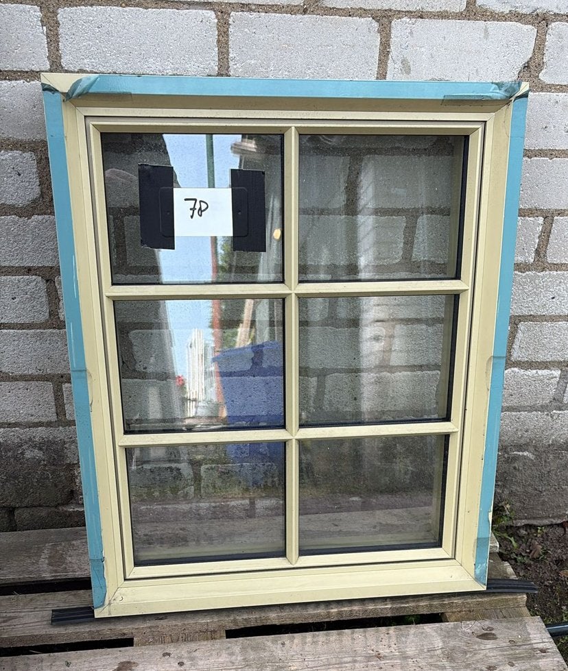 (78) Nieuw aluminium raamkozijn draai kiep incl glas, Doe-het-zelf en Verbouw, Kozijnen en Schuifpuien, Ophalen, Minder dan 75 cm