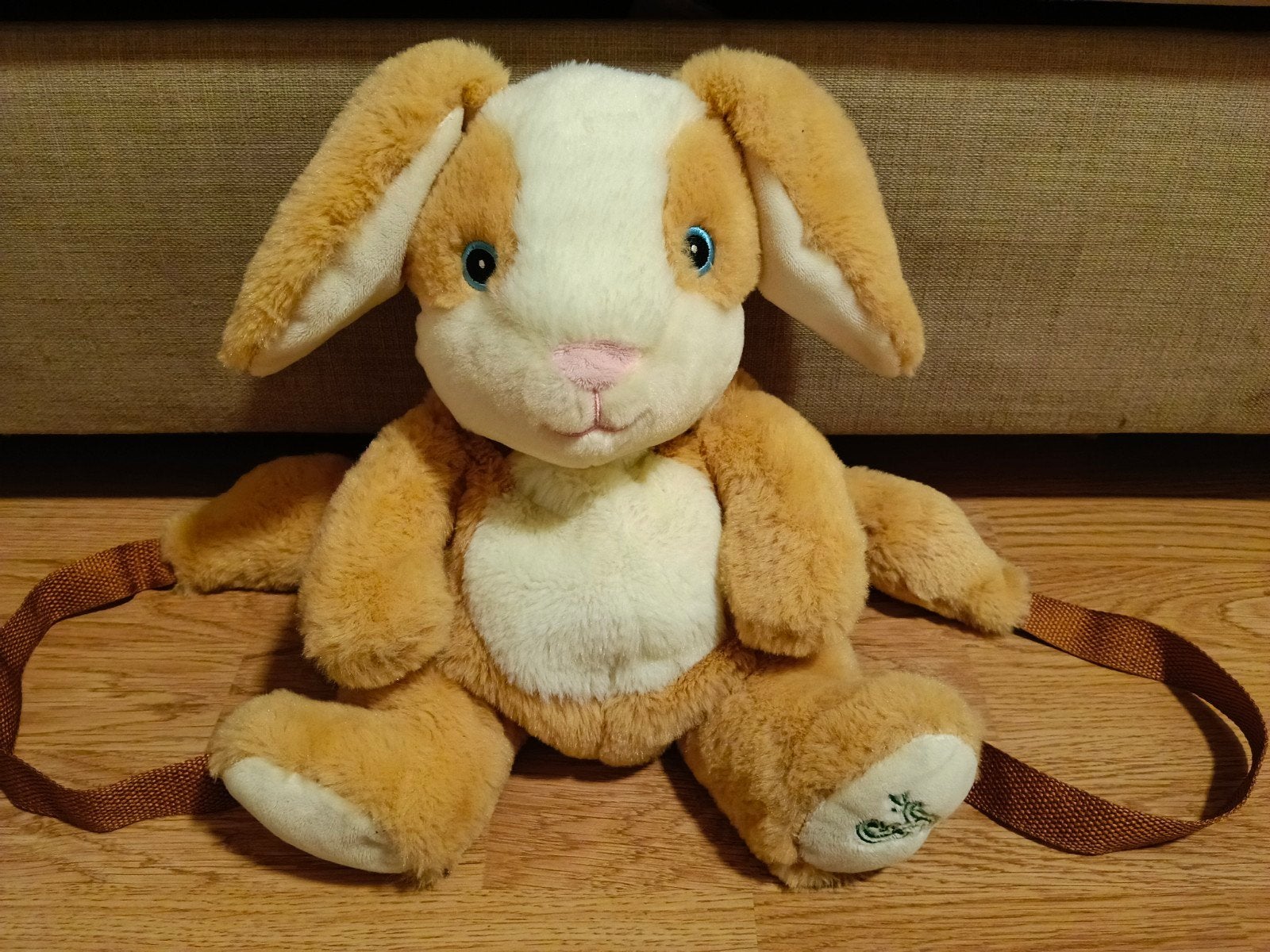 Flappers rugzak rugtas konijn met bewegende oren nog NIEUW, Overige merken, Verzenden, Middelgroot (20 tot 80 cm), Bruin