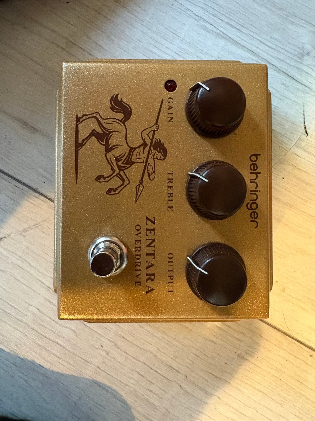 Behringer Zentara Overdrive gitaarpedaal, Muziek en Instrumenten, Ophalen of Verzenden, Zo goed als nieuw, Distortion, Overdrive of Fuzz