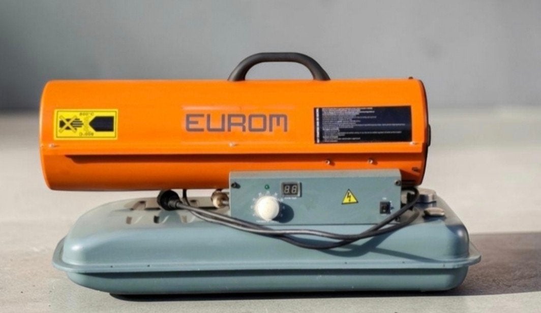 Eurom Fireball 20T Heater Diesel/Petroleum - Prima Staat, Ophalen, 30 tot 80 cm, Kachel, Zo goed als nieuw