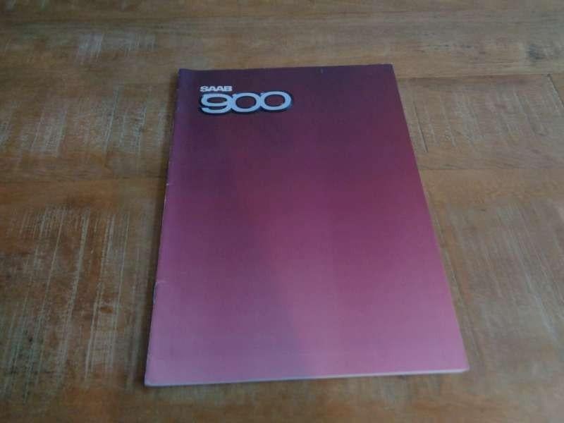 Saab 900 - Folder Brochure Nederlands Origineel Druk 1984, Boeken, Auto's | Folders en Tijdschriften, Verzenden, Gelezen, Overige merken