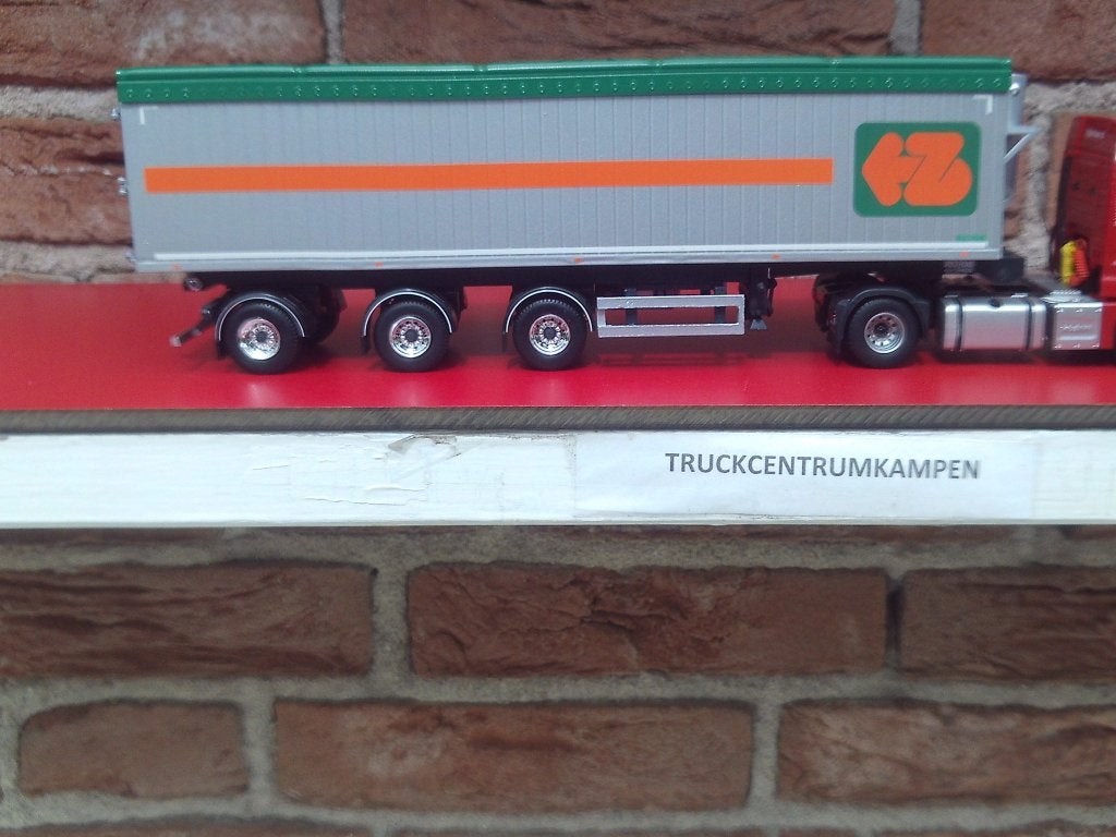 Tekno  Man  4 x 2  met  Bulthuis  kipper  van  Zijderlaan., Hobby en Vrije tijd, Ophalen of Verzenden, Nieuw, Bus of Vrachtwagen