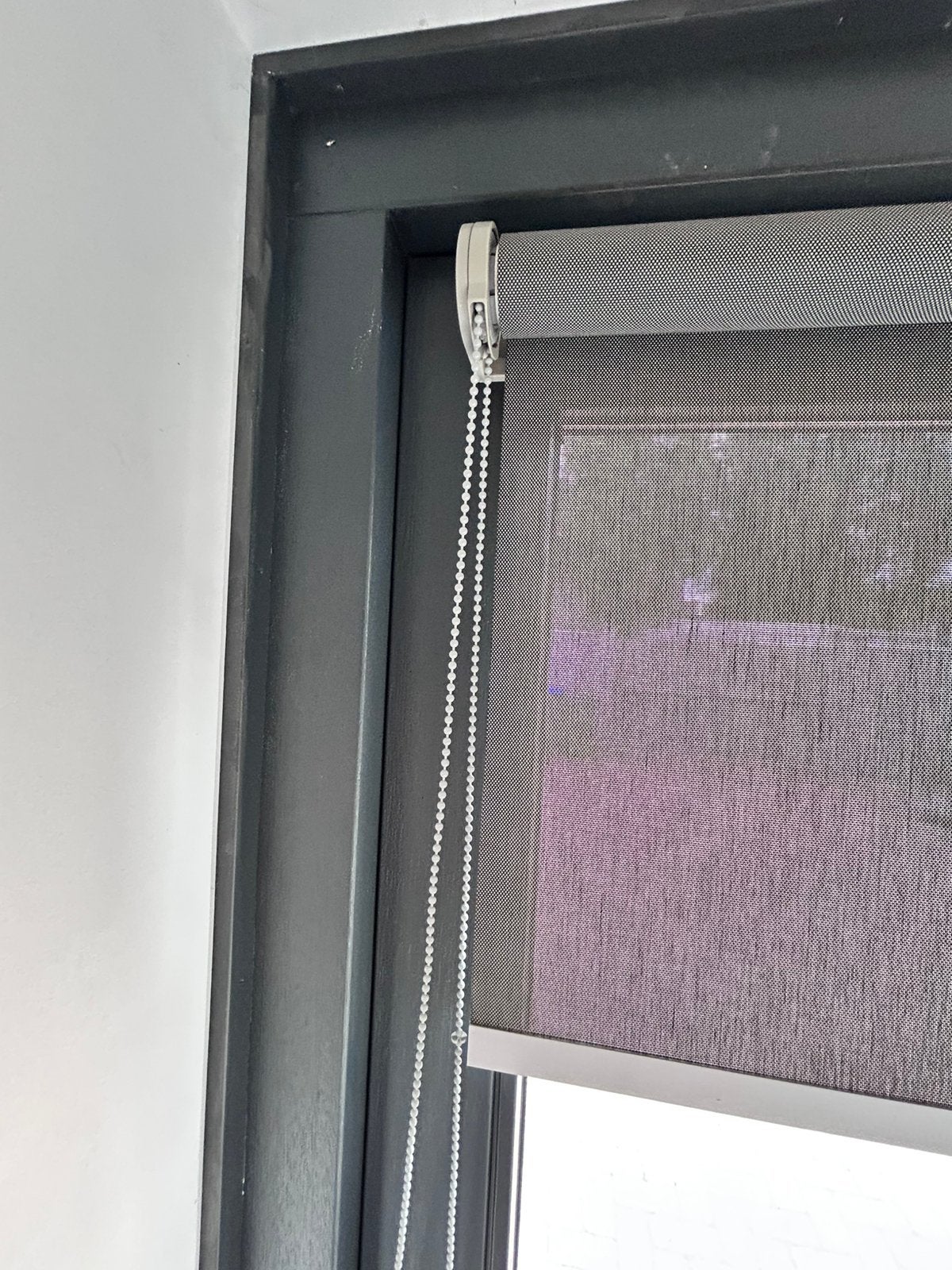 Rolgordijn/Screen voor binnen evt. tuindeur, Ophalen, Zo goed als nieuw