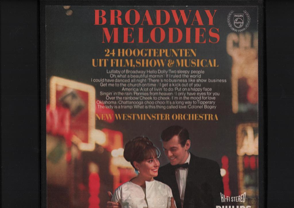Vinyl 33 tpm Dubbel LP Broadway Melodies jaren 60 heel apart, Cd's en Dvd's, Vinyl | Verzamelalbums, Ophalen of Verzenden, Zo goed als nieuw