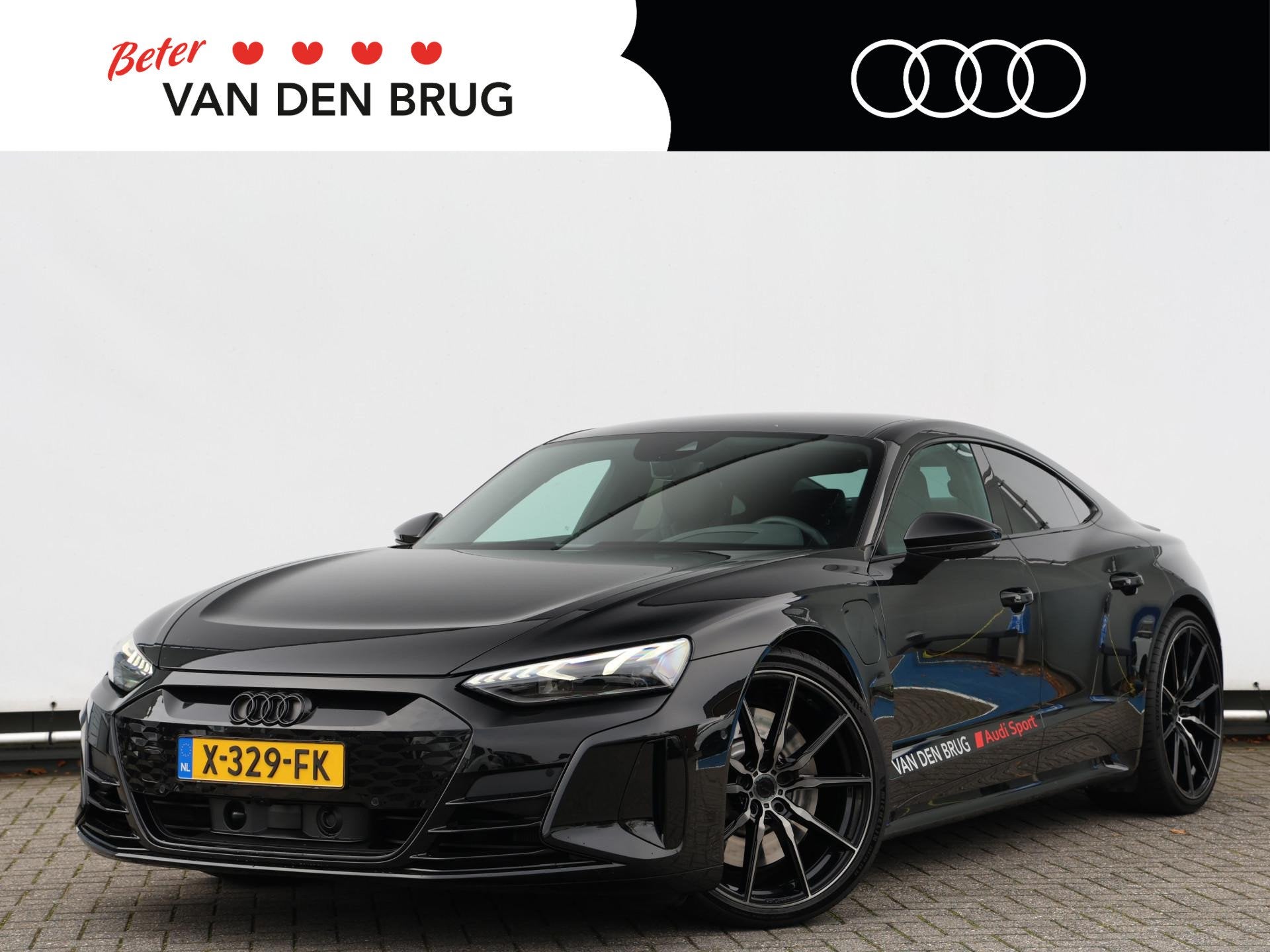 Audi e-tron GT 476pk Vierwielbesturing | Luchtvering | Pano, Auto's, Audi, Automaat, Automatische klimaatregeling, 479 km, Gebruikt