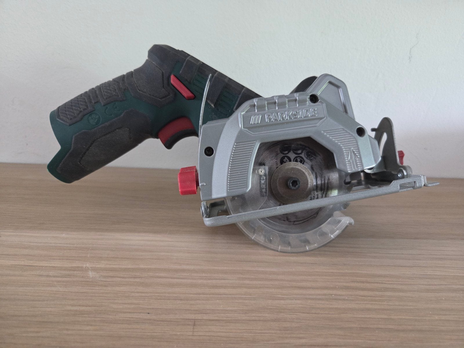 Parkside 12V Mini Cirkelzaag, Minder dan 30 mm, Gebruikt, Cirkelzaag, Ophalen of Verzenden