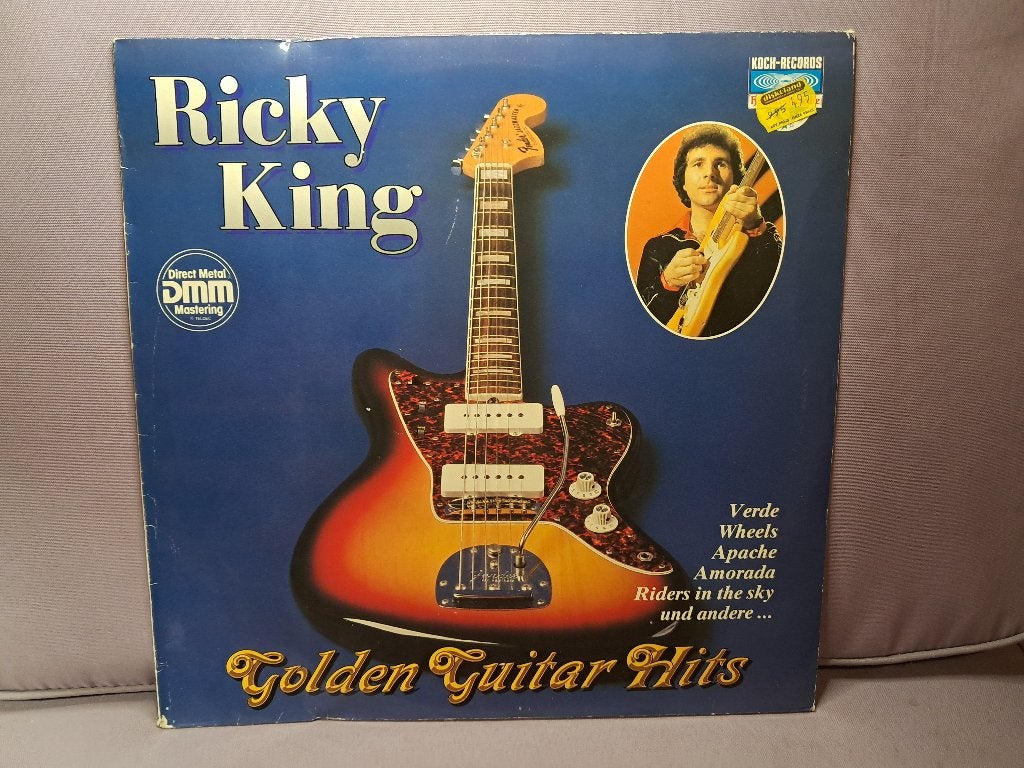 Lp. Ricky King - Golden Guitar Hits ex, LP, Gebruikt, Pop, Ophalen of Verzenden