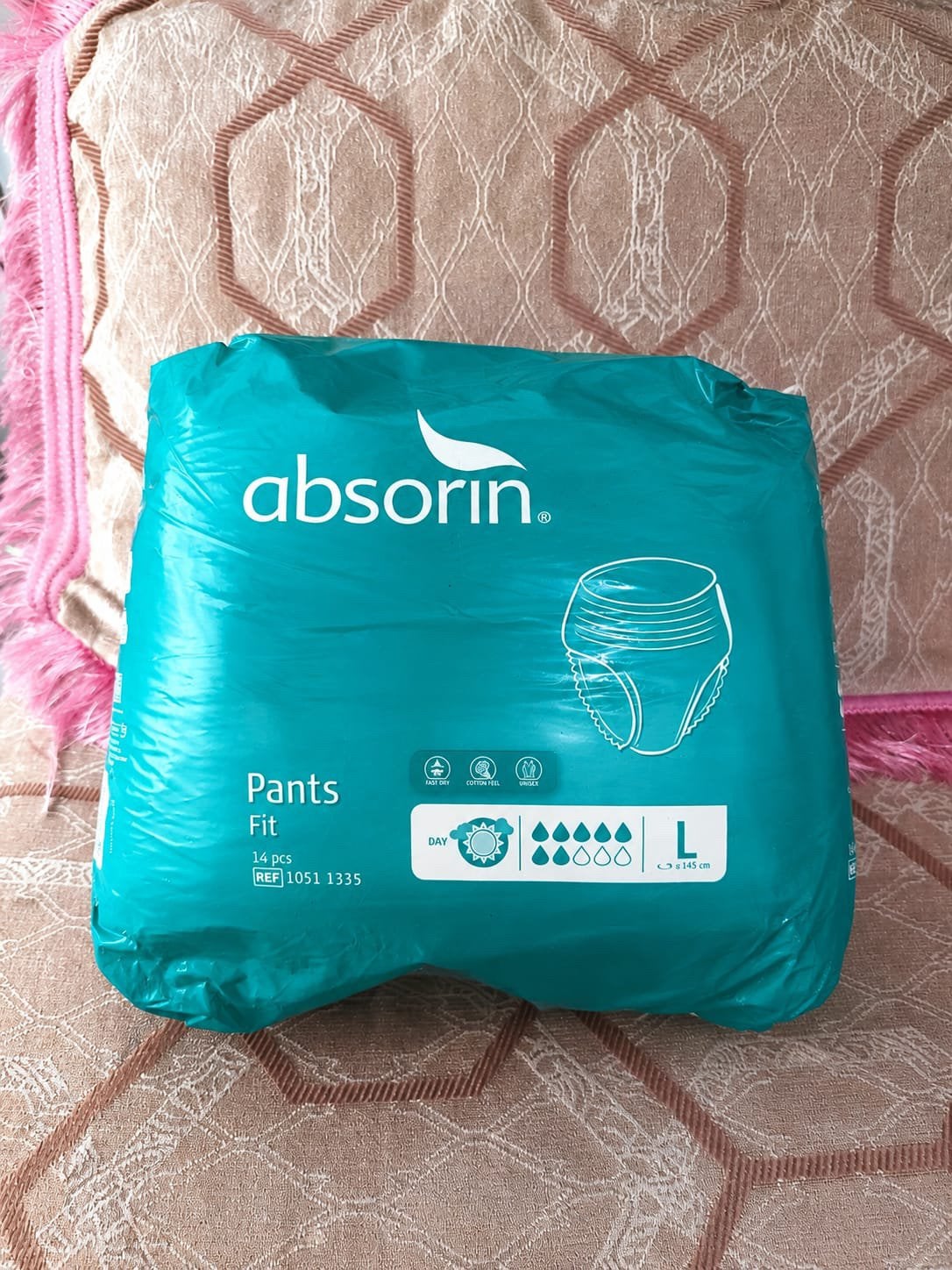 Absorin Pants Fit L – 14 Stuks – Nieuw Incontinentiebroekjes, Ophalen