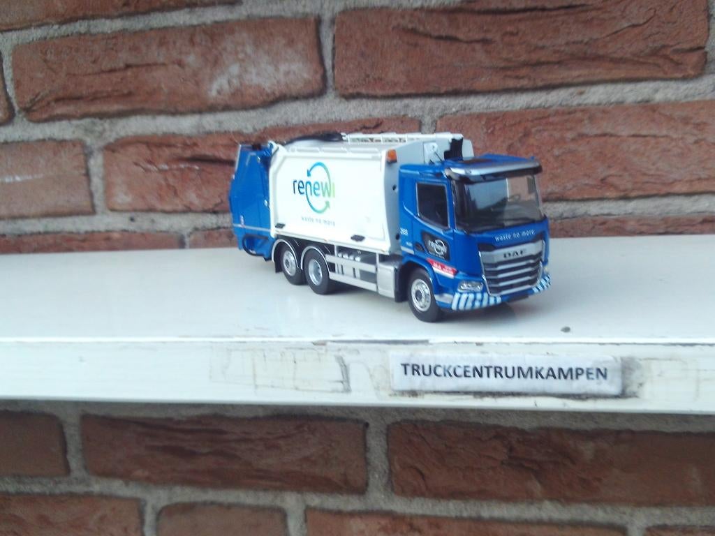 Tekno  Daf  XD  van  Renewi  Vuilniswagen., Hobby en Vrije tijd, Modelauto's | 1:50, Ophalen of Verzenden, Nieuw, Bus of Vrachtwagen