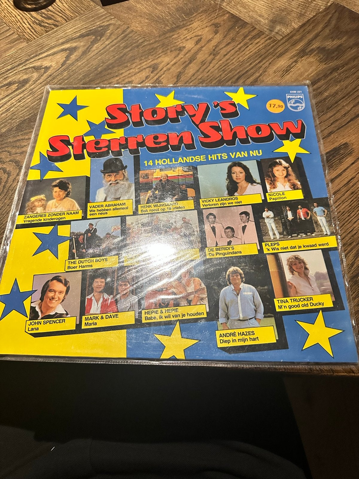 Story's Sterren Show - 14 Hollandse Hits Van Nu LP, Ophalen, Levenslied of Smartlap, Complilatie, 12 inch