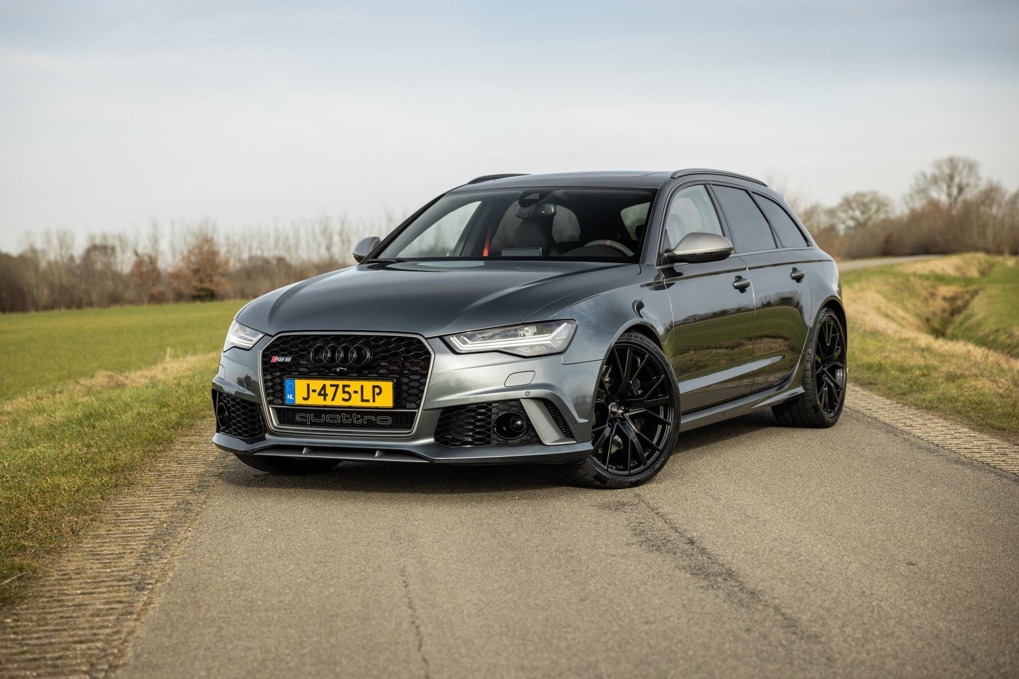 Audi RS6 2018 C7.5 4.0 TFSI RS 6 quattro performance 605PK E, Auto's, Audi, Dealer onderhouden, Gebruikt, 3993 cc, 5 stoelen