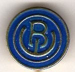 Speldje BLAUW WIT VOETBAL AMSTERDAM (A7), Verzamelen, Speldjes, Pins en Buttons, Ophalen of Verzenden, Gebruikt, Overige onderwerpen