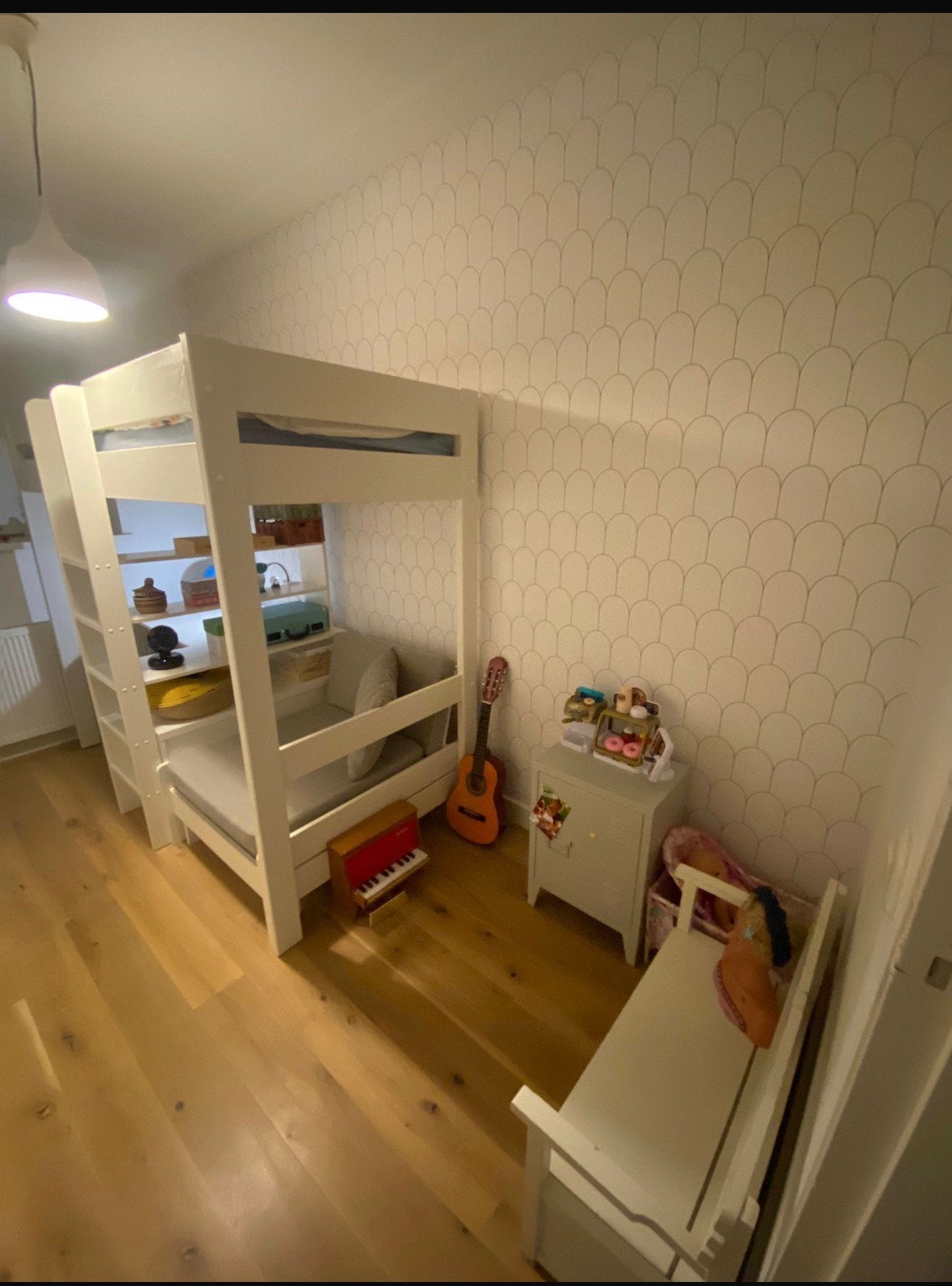 NOUS Kids hoogslaper Robin (90x200 cm) met bureau en bank, Huis en Inrichting, Slaapkamer | Stapelbedden en Hoogslapers, Ophalen