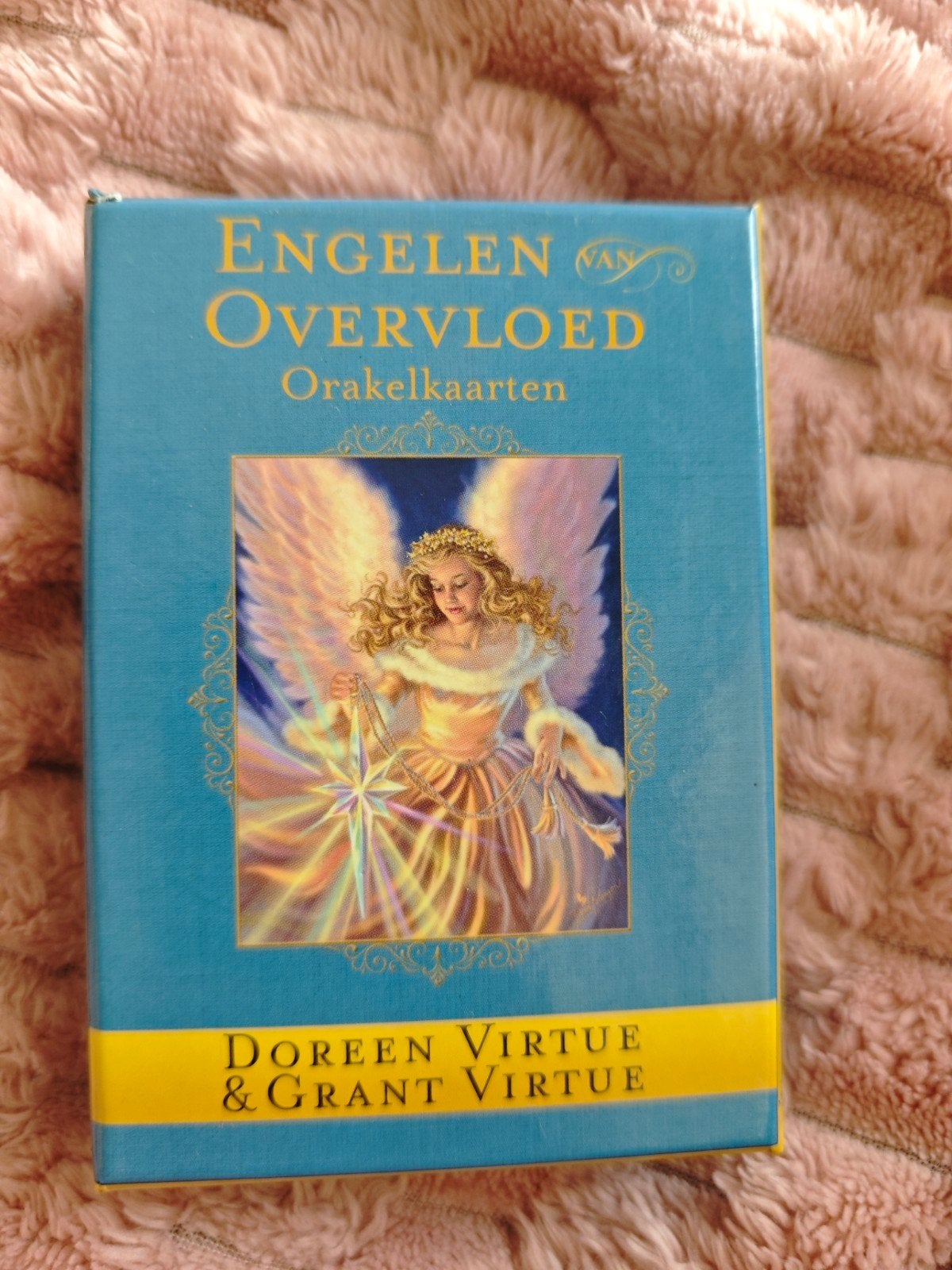 Engelen Overvloed Orakelkaarten - Doreen Virtue, Tarot of Kaarten leggen, Overige typen, Ophalen of Verzenden, Zo goed als nieuw
