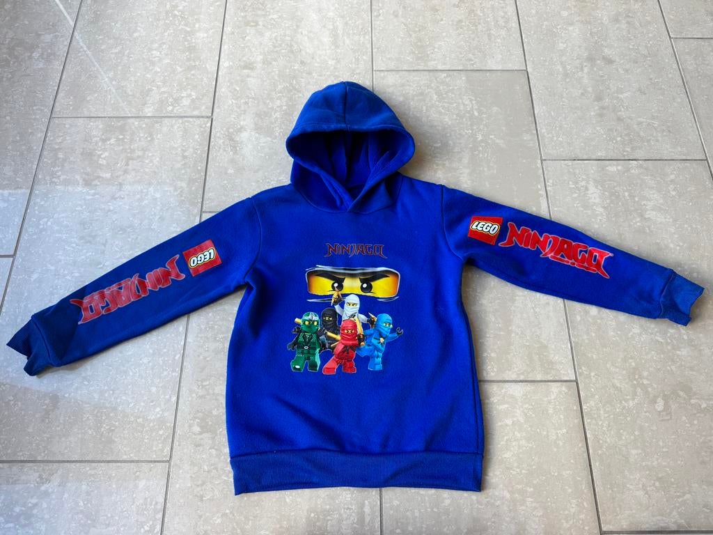 Lego Ninjago trui maat 122 - 128, Ophalen of Verzenden, Zo goed als nieuw, Jongen, Trui of Vest