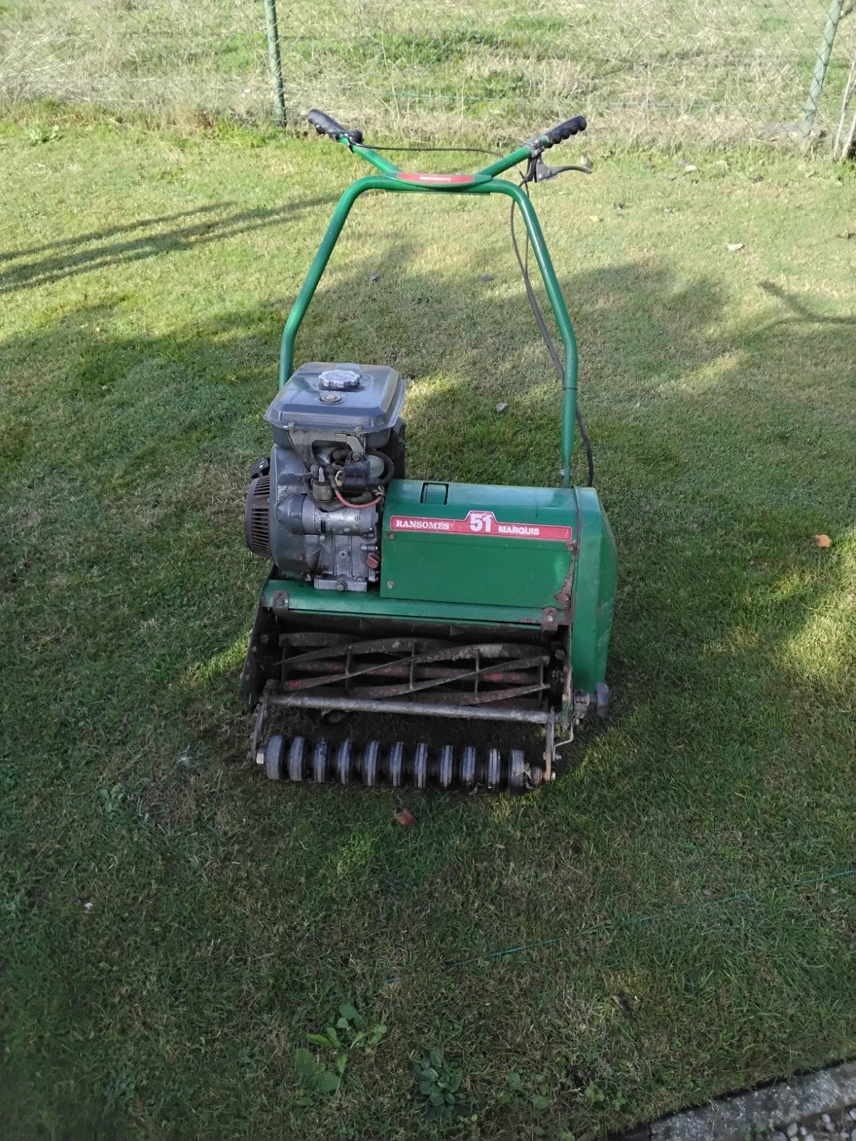 grasmaaier te koop, Ophalen, Gebruikt, Ransomes (John Deere), Benzine-grasmaaier