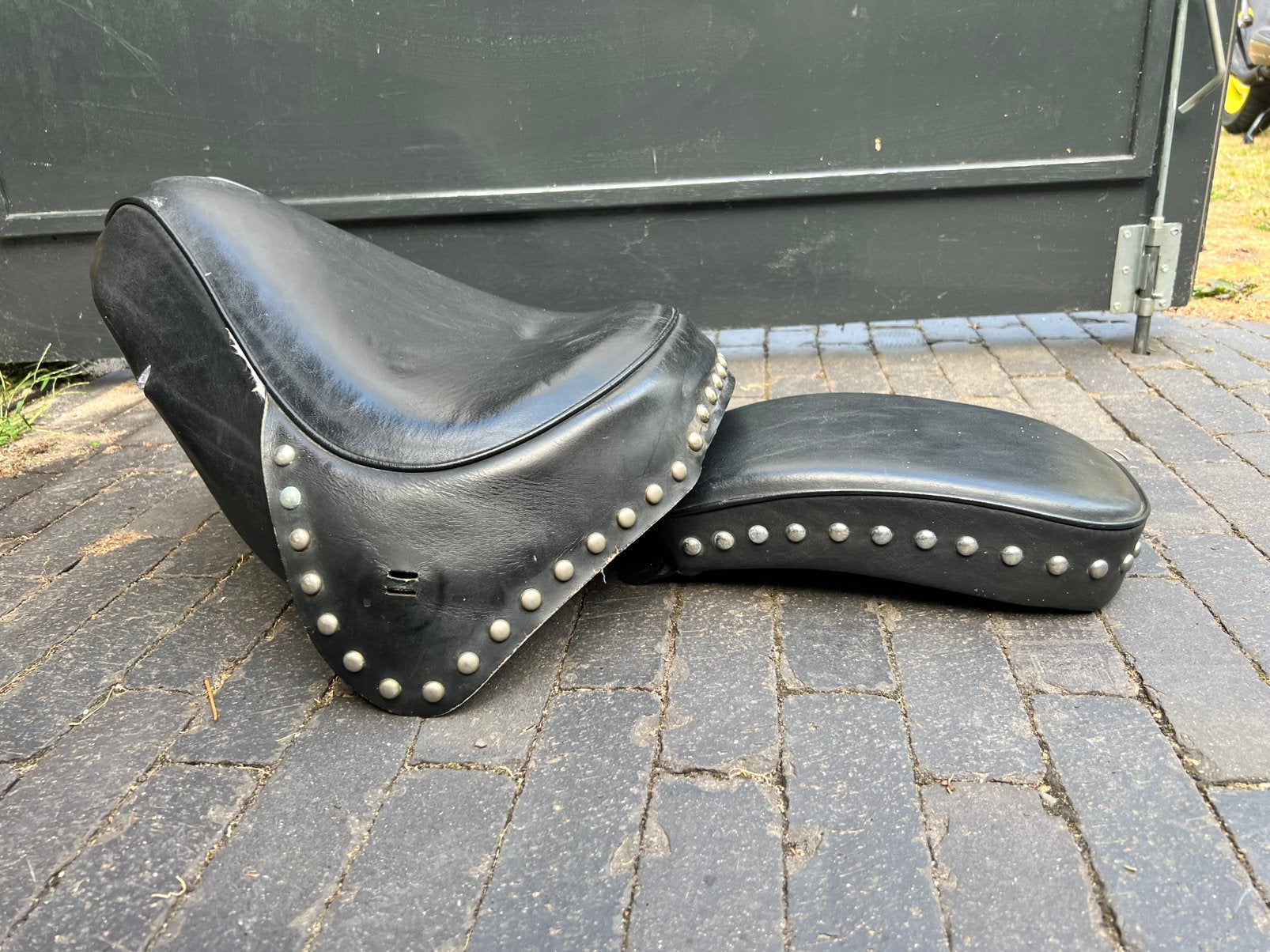 Origineel Harley-Davidson Softail EVO zadel + passagier, Ophalen of Verzenden, Gebruikt