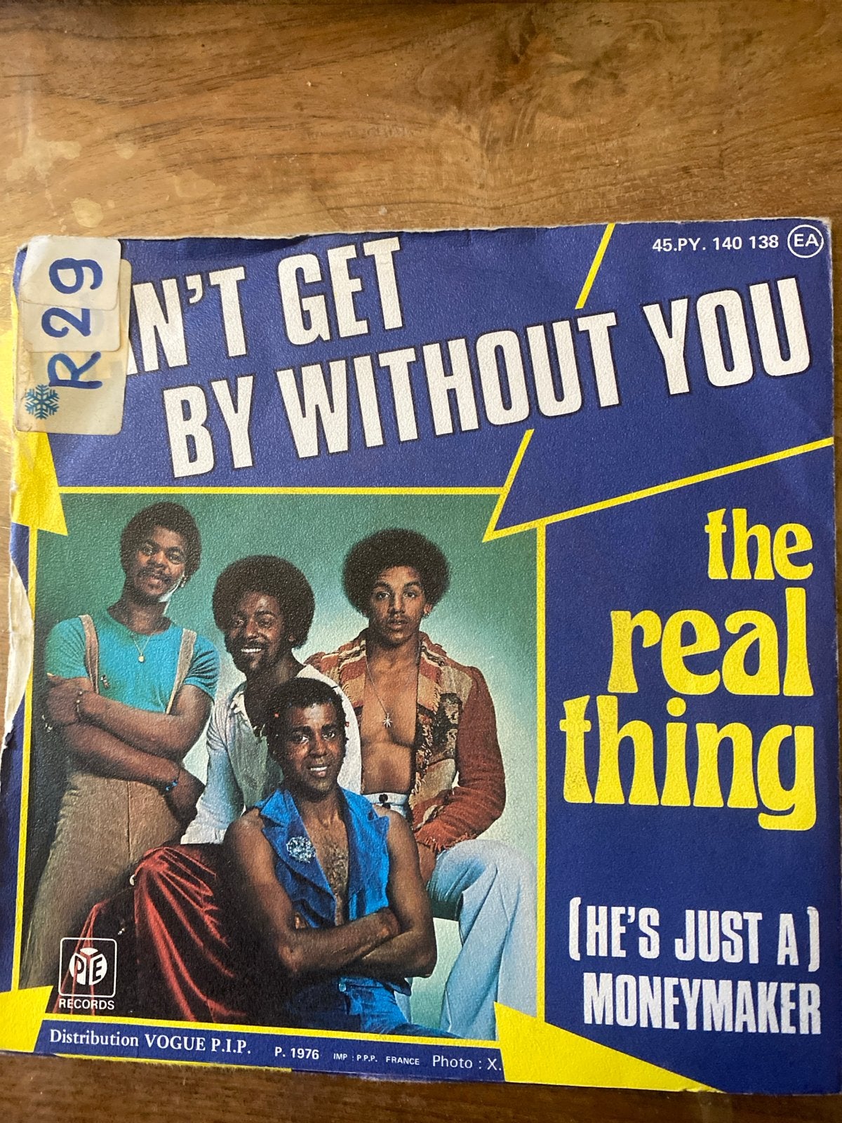 The Real Thing - Can't Get By Without You (Vinyl Single), Gebruikt, 7 inch, Ophalen of Verzenden, EP