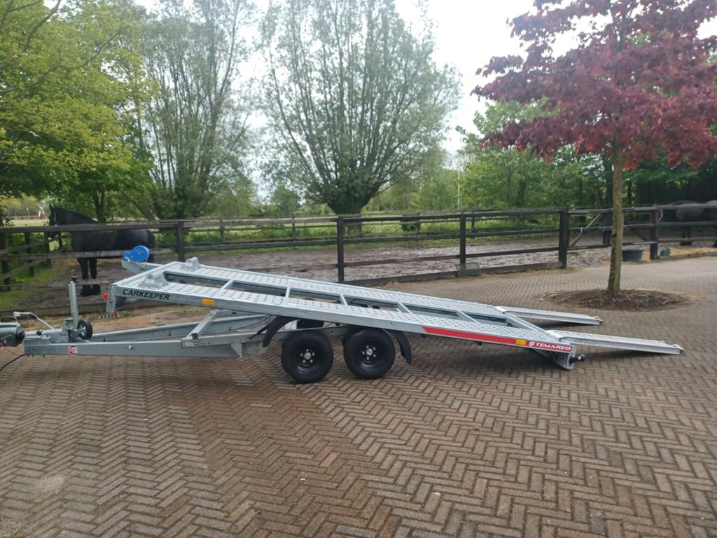 Nieuwe Temared Kanteltrailer - Perfect voor Autotransport, Auto diversen, Ophalen of Verzenden, Nieuw