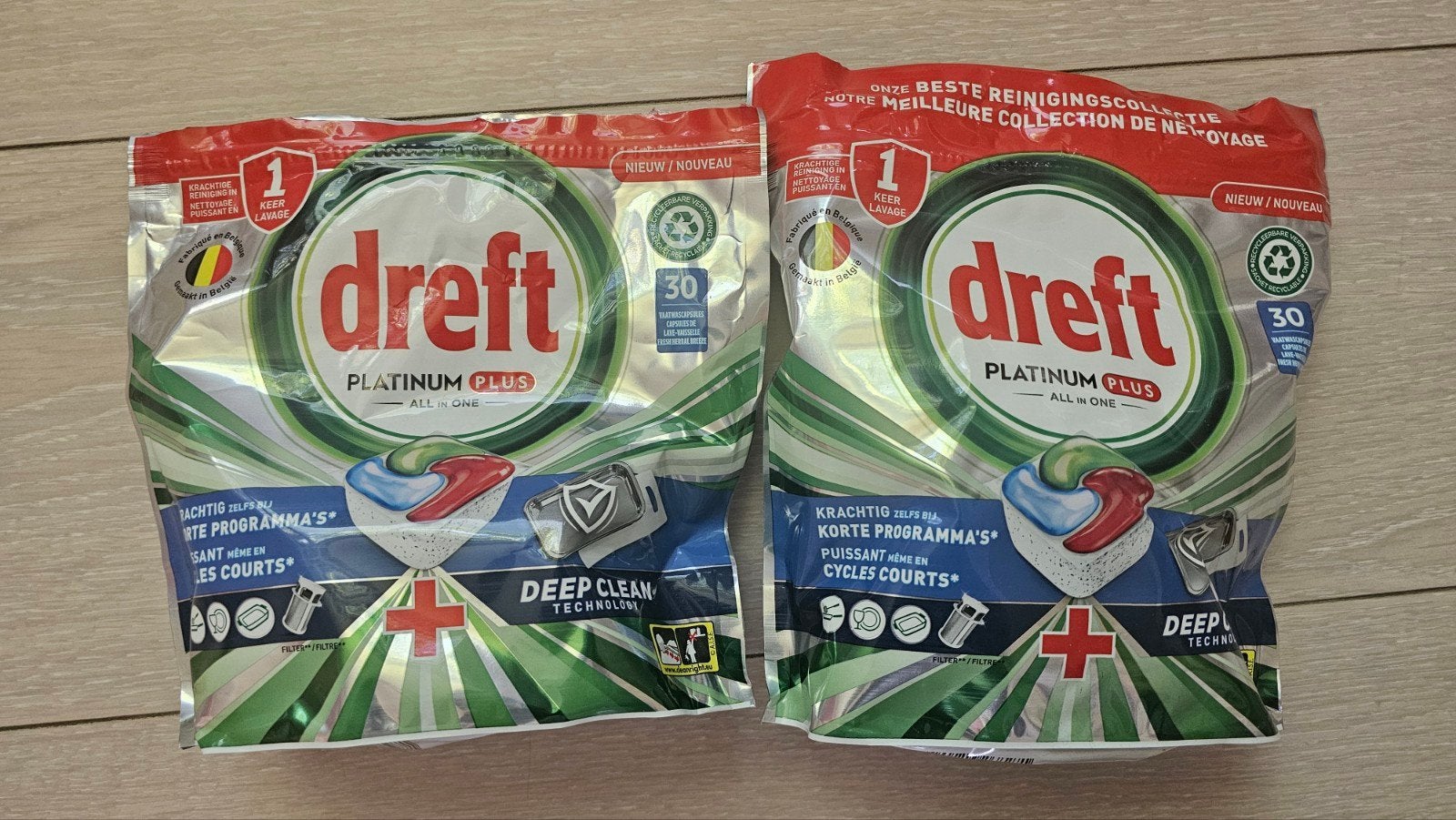 Deft platinum plus vaatwastabletten 47 stuks, Ophalen of Verzenden, Overige typen
