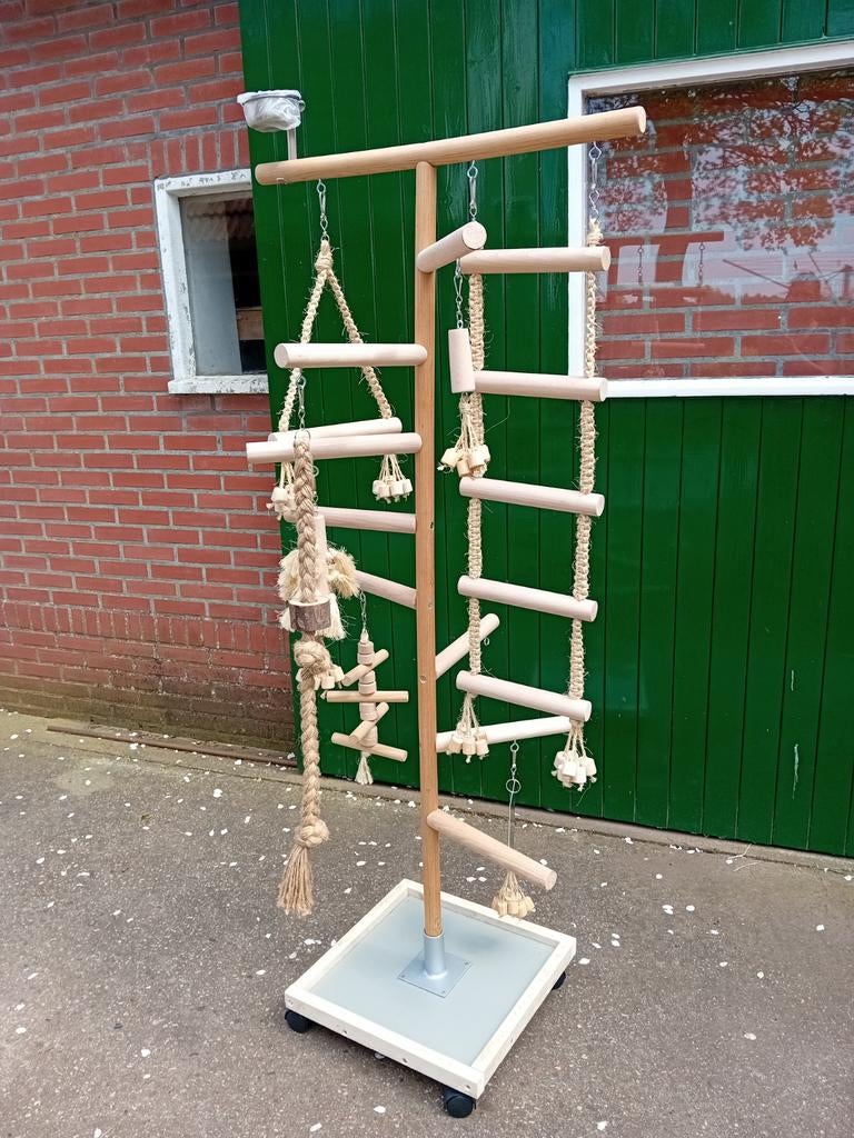 Aangeboden klimboom voor papegaai, Dieren en Toebehoren, Ophalen, Nieuw, Speelgoed
