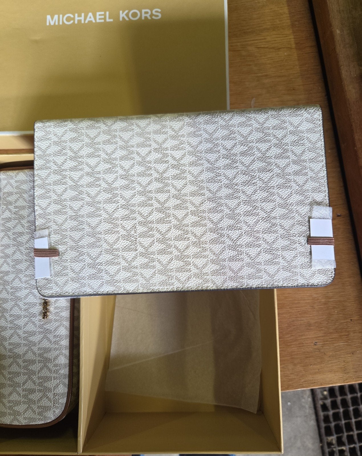 Michael Kors etui en notitieblok set, Overige typen, Nieuw, Ophalen of Verzenden, X