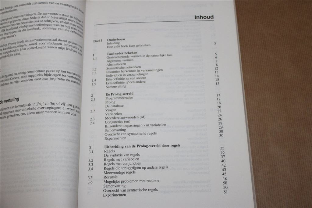 Inleiding Prolog. Uitgave 1987. Vintage., Boeken, Informatica en Computer, Ophalen of Verzenden, Gelezen, Internet of Webdesign