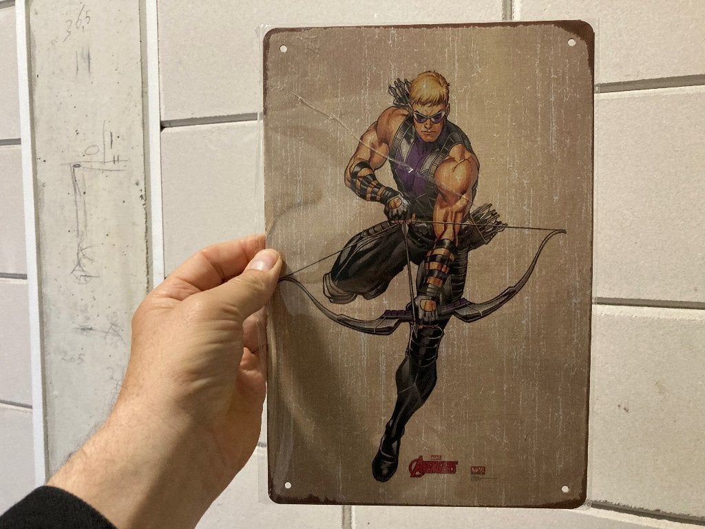 Marvel Avengers posters metaal, Verzamelen, Ophalen of Verzenden, Nieuw, A1 t/m A3, Film en Tv