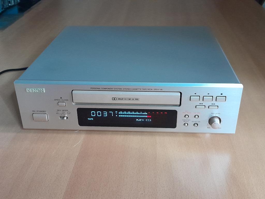 Luxe Denon Cassette Tape Deck model DRR-F 100 ( zgan ), Audio, Tv en Foto, Cassettedecks, Ophalen, Enkel, Denon, Auto-reverse