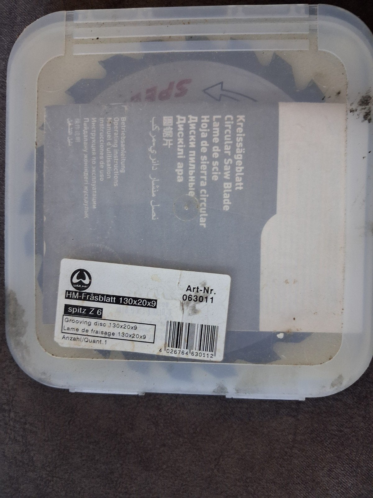 Speedmaster Cirkelzaagblad Ø165mm 24T voor hout en plastic, Ophalen of Verzenden, Nieuw, Cirkelzaag, Parkside