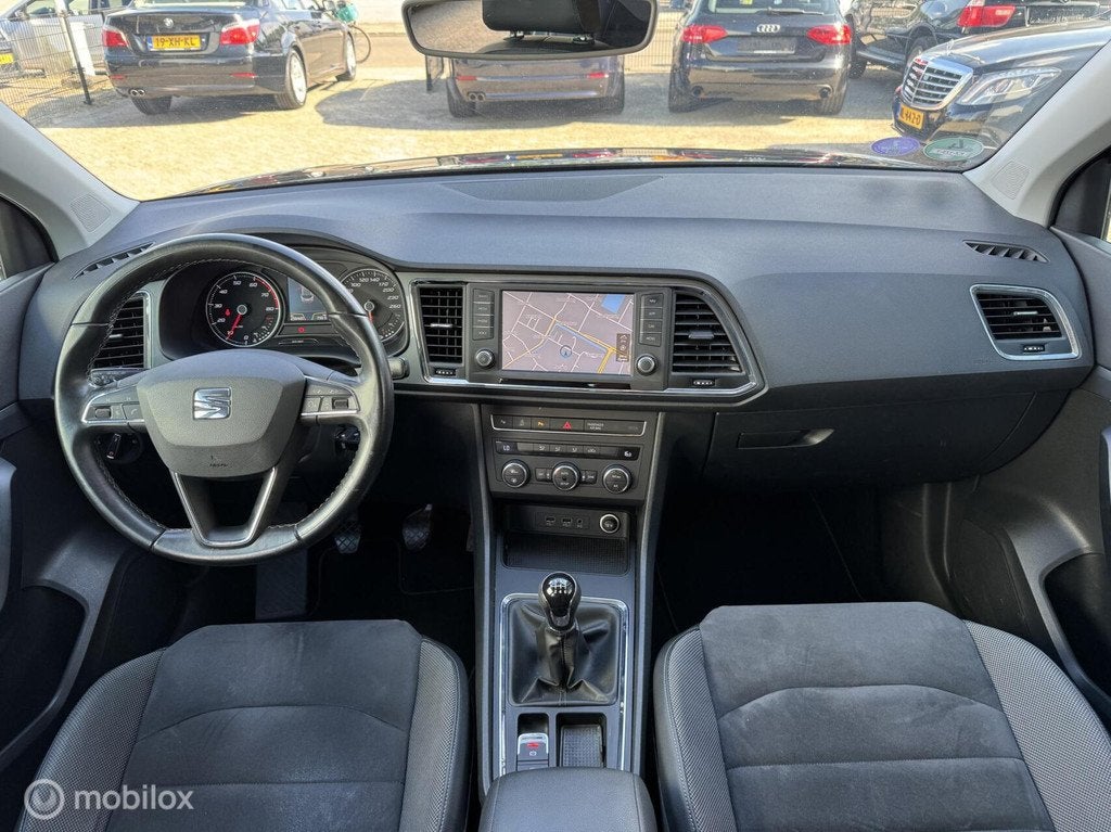 Seat Ateca 1.0 EcoTSI Style ~ Led ~ Navi ~ Camera ~, Voorwielaandrijving, Gebruikt, Euro 6, Zwart