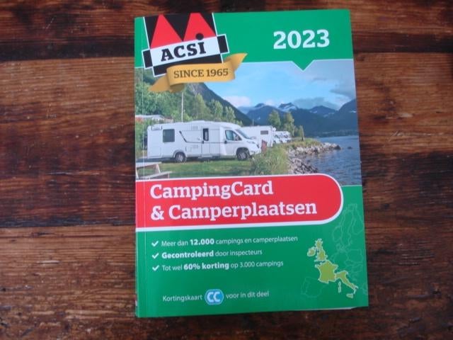 reisgids(001) ACSI, 2023. camperplaatsen, meer dan 12000, Overige merken, Europa, Ophalen of Verzenden, Zo goed als nieuw