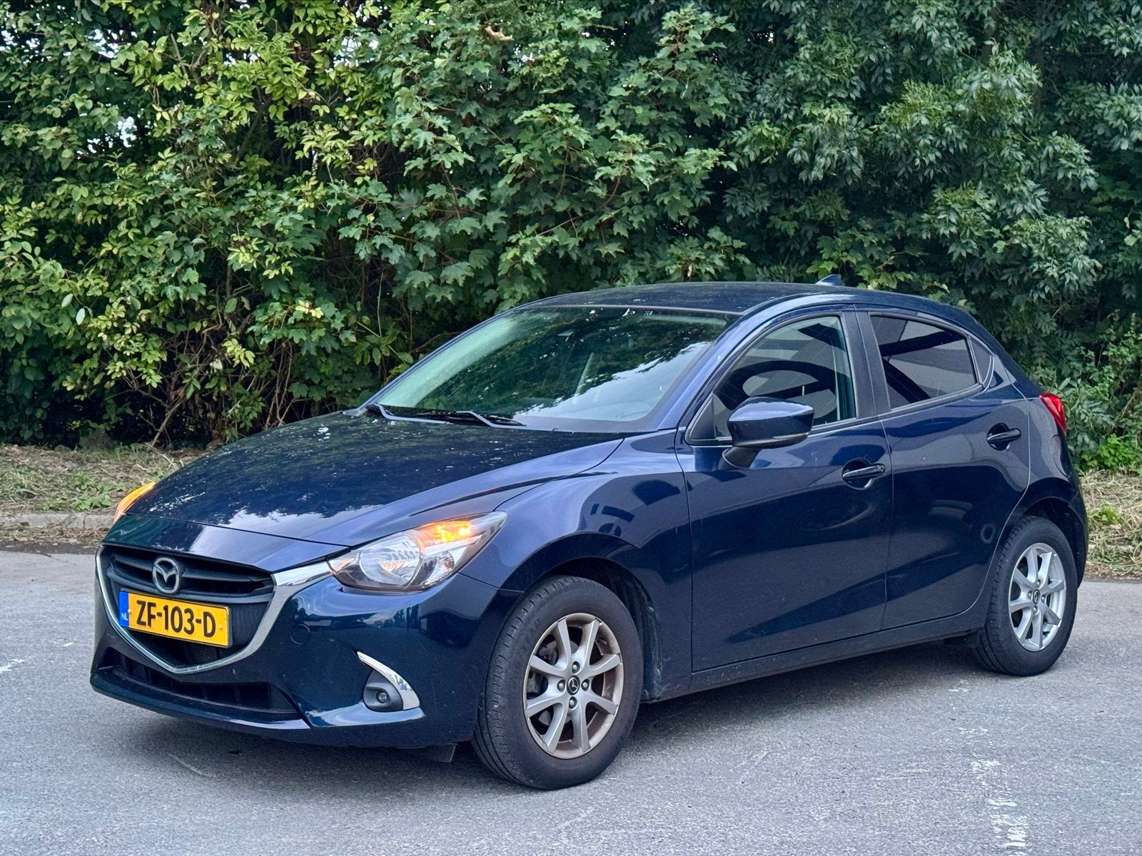 Mazda 2 1.5 Skyactiv-g 2019 Blauw recent onderhouden, Auto's, Voorwielaandrijving, Blauw, Origineel Nederlands, Handgeschakeld