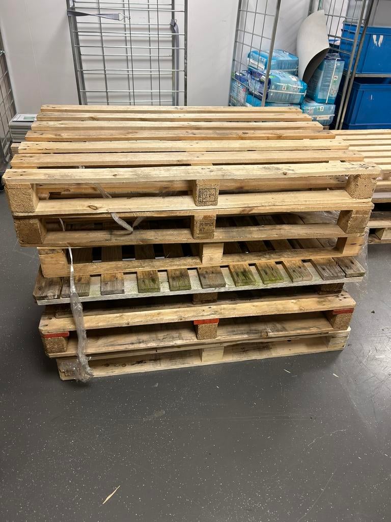 Gratis pallets, Doe-het-zelf en Verbouw, Hout en Planken, Ophalen of Verzenden, Zo goed als nieuw, Pallet, Minder dan 200 cm