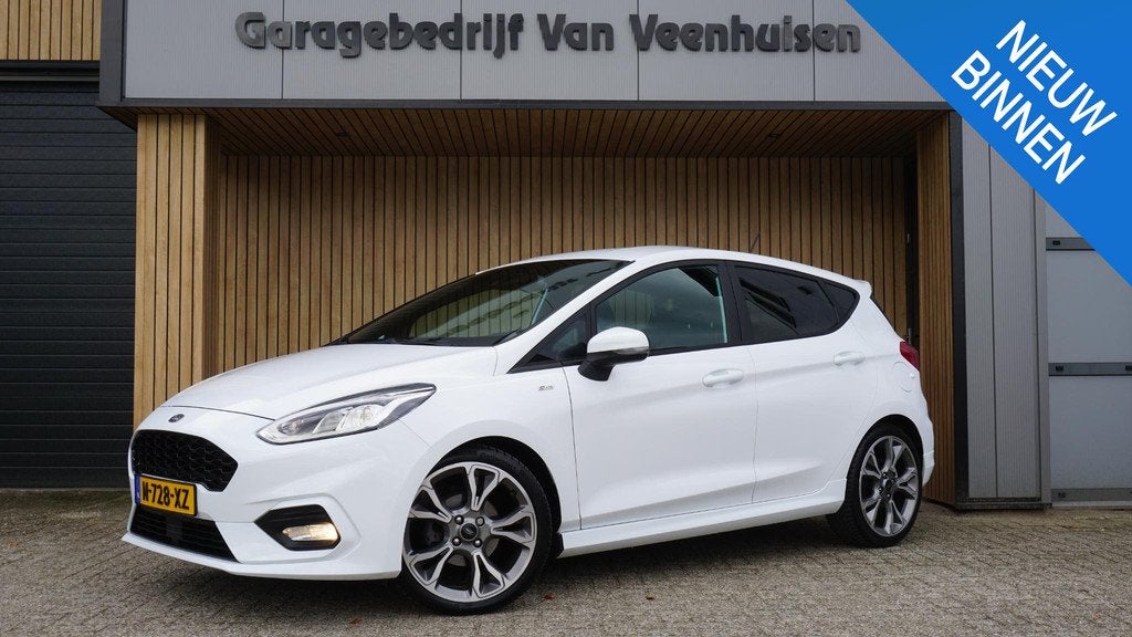 Ford Fiesta 1.0 EcoBoost 125pk ST-Line 5Drs LED 18inch LM H-, Voorwielaandrijving, 125 pk, Gebruikt, Euro 6
