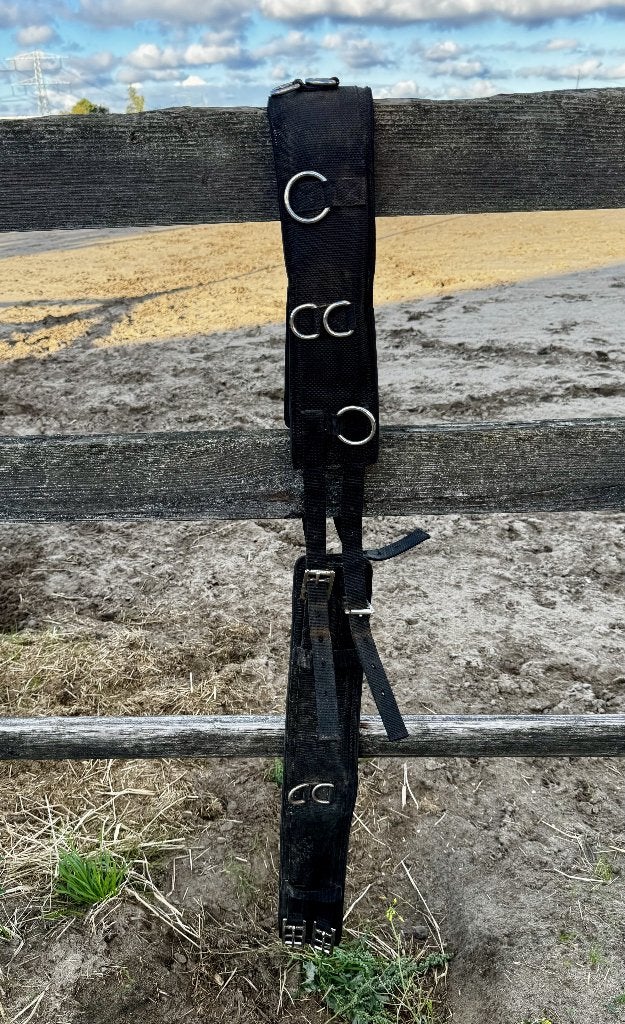 Longeersingel maat Cob., Dieren en Toebehoren, Gebruikt, Overige disciplines, Ophalen of Verzenden, Zwart