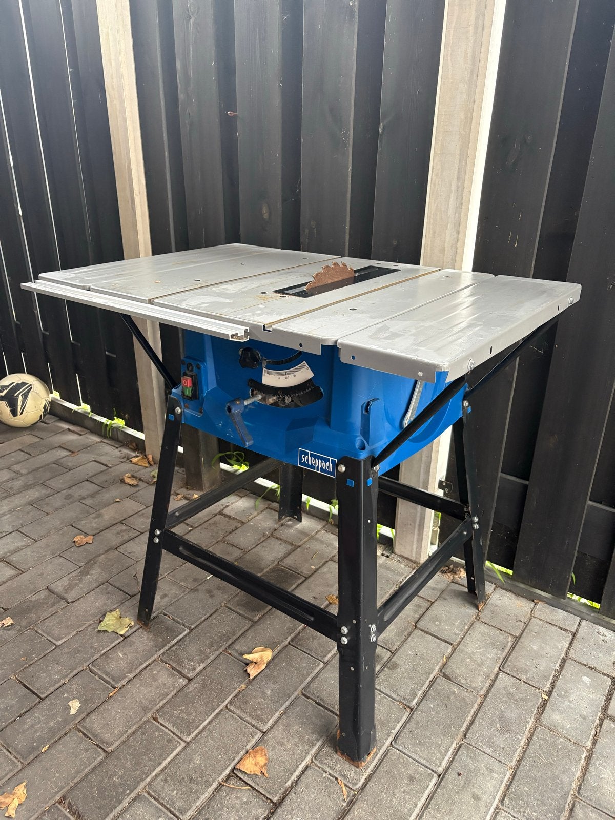Gebruikte Scheppach Zaagtafel HS100S - 1800W, Doe-het-zelf en Verbouw, Gereedschap | Zaagmachines, Gebruikt, 70 mm of meer, Overige typen