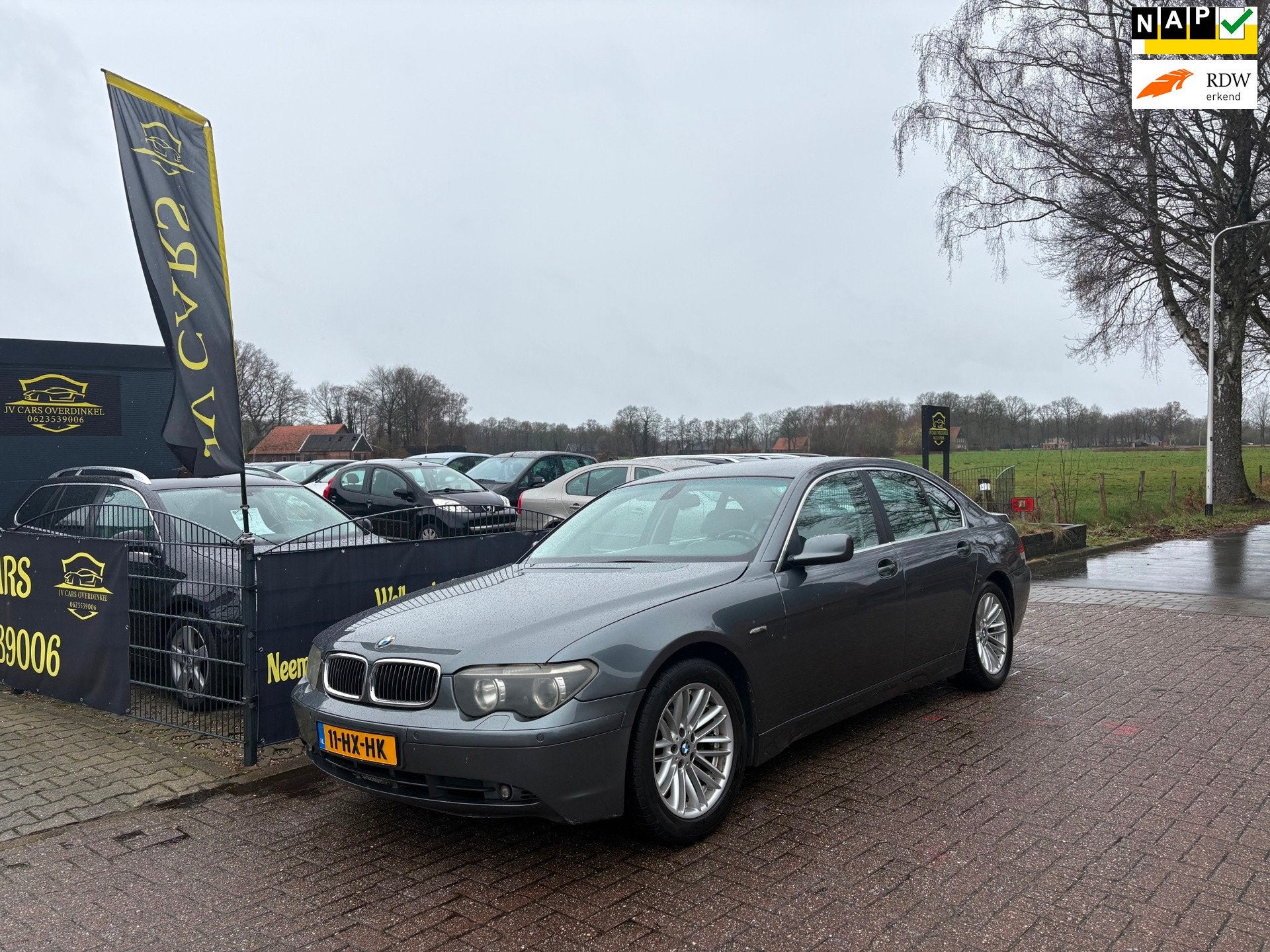 BMW 7-serie 745i Executive BOMVOL,AIRCO,NAVI,CRUISE,PDC,STOE, Automaat, Achterwielaandrijving, Gebruikt, 8 cilinders