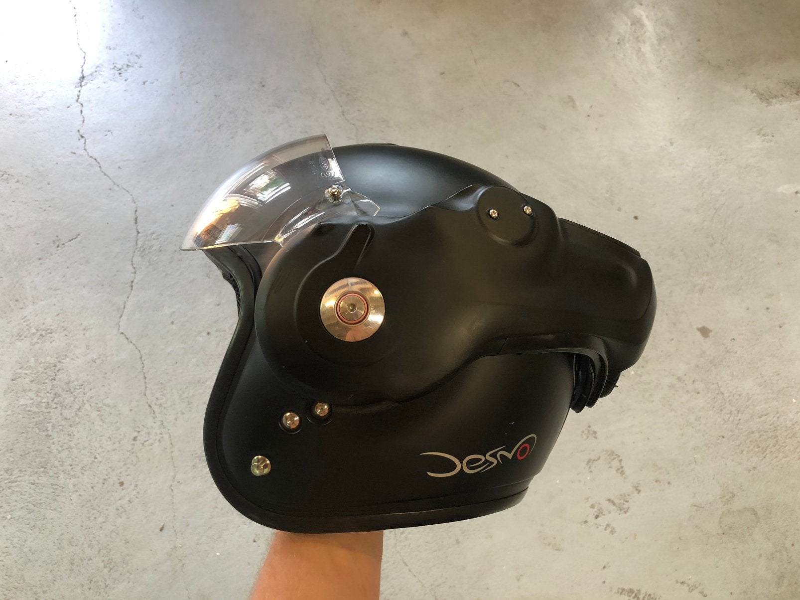 Roof Desmo XL, Motoren, Kleding | Motorhelmen, Overige merken, Systeemhelm, XL, Ophalen of Verzenden