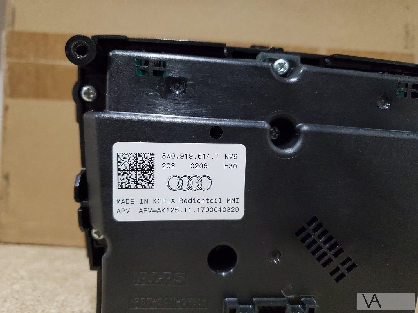 Audi A4 8w 2015 - 2023 navigatie bediening paneel 8w0919614T, Gebruikt, -, -, -