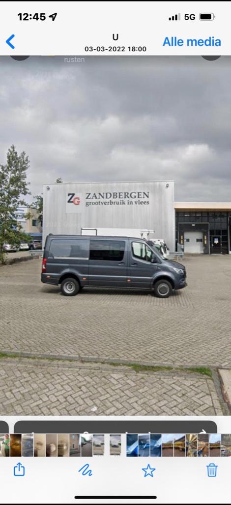 Mercedes-Benz Sprinter cdi multicab, Auto's, Bestelauto's, Automaat, Start-stop-systeem, Achterwielaandrijving, 190 pk