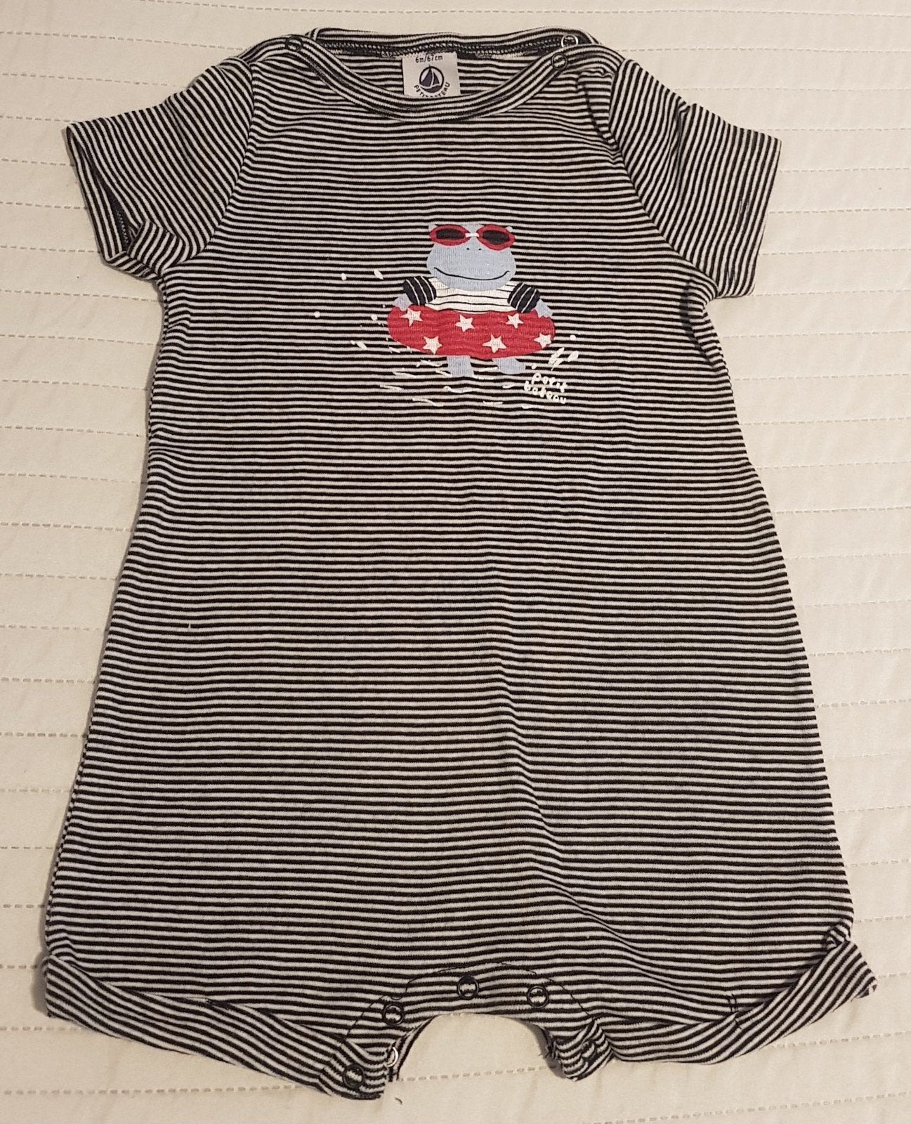 Baby merk kleding petit bateau maat 68 pakje jongen kikker, Kinderen en Baby's, Pakje, Verzenden, Jongetje of Meisje, Petit Bateau