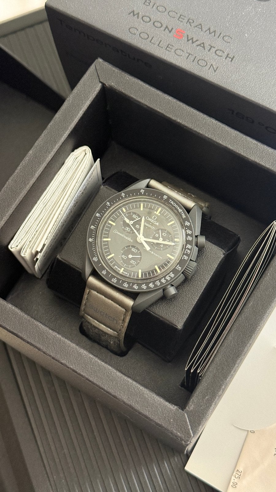 Moonswatch Mission to Mercury - Nieuw in doos, Kunststof, Verzenden, Polshorloge, Swatch