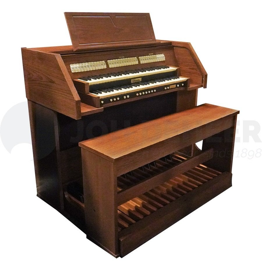 Domus Vivace 40 DLX Donker Eiken, 2 klavieren, Ophalen of Verzenden, 3364 AE, Info@johdeheer.nl