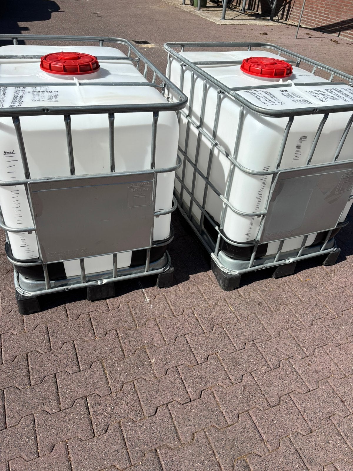 Ibc 600 L, Tuin en Terras, 150 liter of meer, Ophalen of Verzenden, Zo goed als nieuw