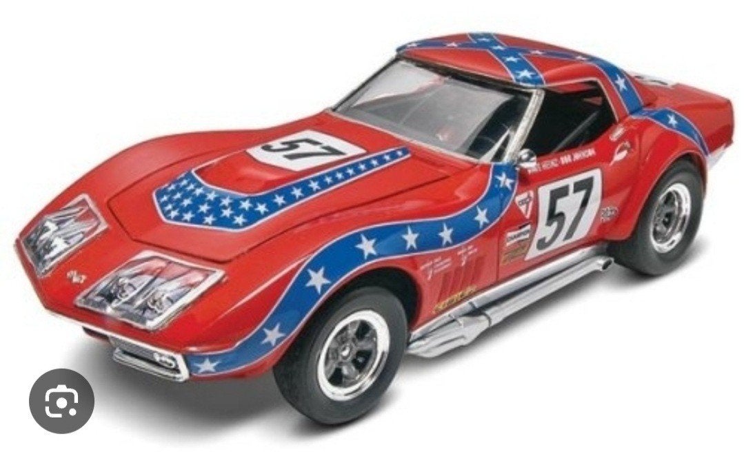 corvette L88 1968 bouwpakket, Overige merken, 1:50 of kleiner, Auto, Nieuw