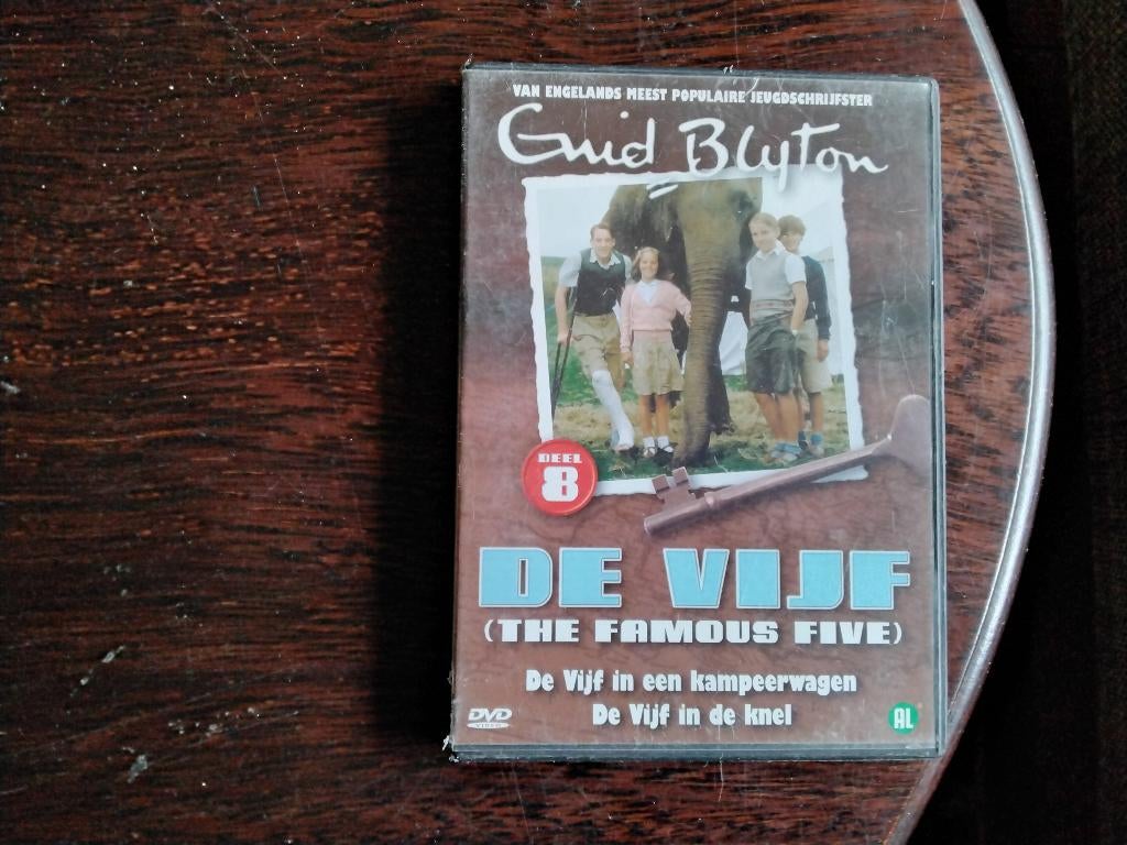 De vijf deel 8, origineel, Cd's en Dvd's, Avontuur, Alle leeftijden, Ophalen of Verzenden, Zo goed als nieuw