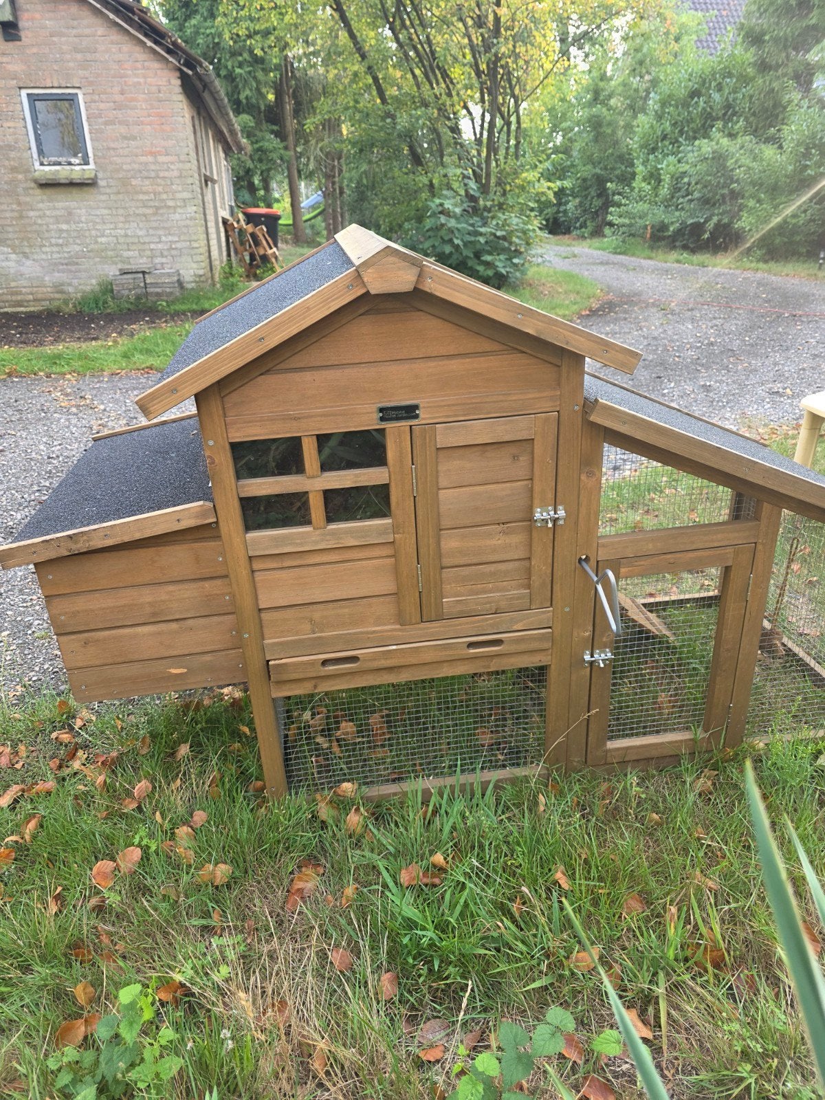 GERESERVEERD Mooi kippenhok, Ophalen, Zo goed als nieuw, Kippenhok of Kippenren